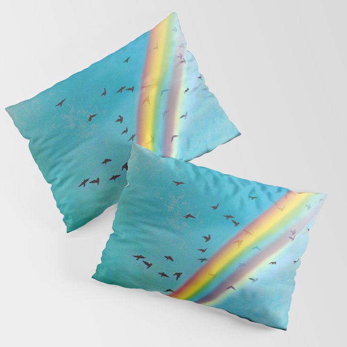 Rainbow Pillow Sham Gallery Image 1