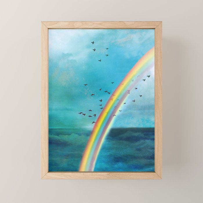 Rainbow Mini Art Print Gallery Image 1