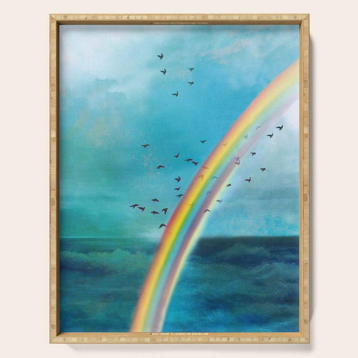 Rainbow Serving Tray Gallery Image 1