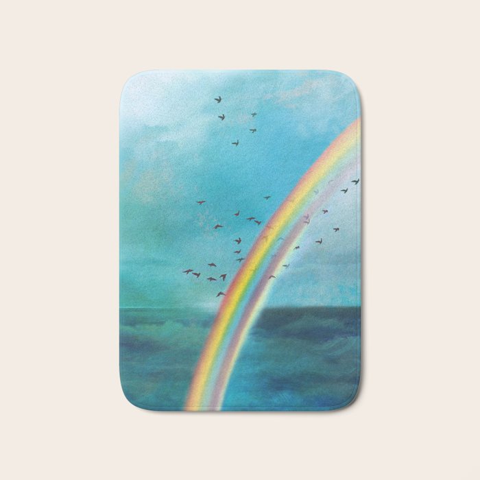 Rainbow Bath Mat Gallery Image 1