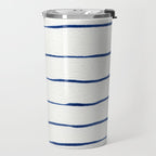 Blue Stripes Travel Mug Gallery Image 2