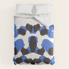 Baby Blue Inkblot Pattern Comforter Gallery Image 6