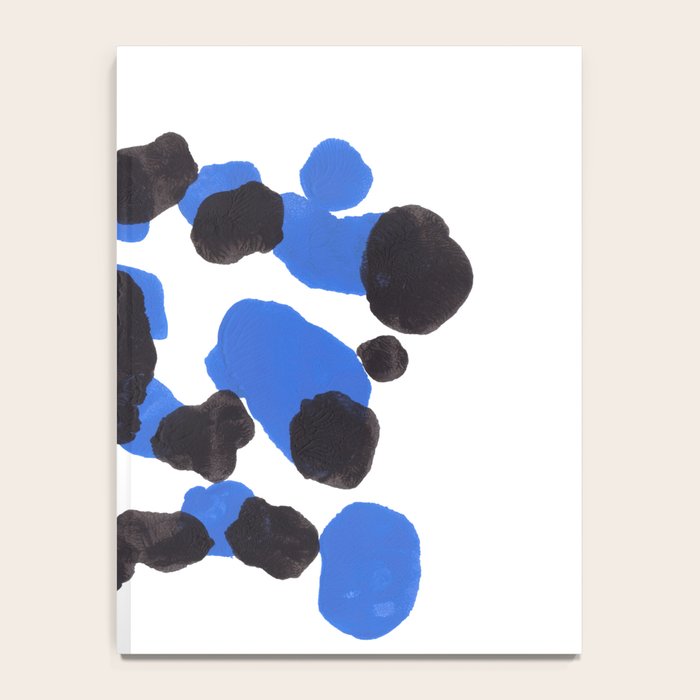 Baby Blue Inkblot Pattern Notebook Gallery Image 4