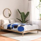 Baby Blue Inkblot Pattern Comforter Gallery Image 2