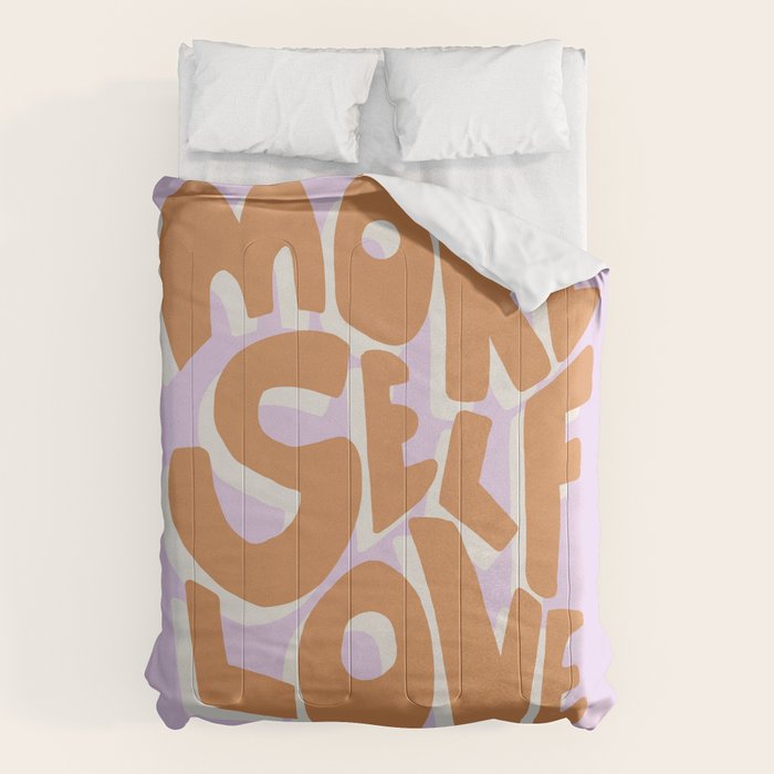 More Self Love | Red Comforter Gallery Image 6