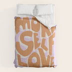 More Self Love | Red Comforter Gallery Image 6