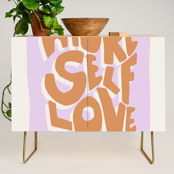 More Self Love | Red Credenza Gallery Image 1