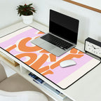More Self Love | Red Desk Mat Gallery Image 2