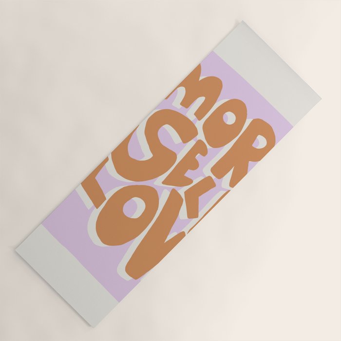 More Self Love | Red Yoga Mat Gallery Image 1