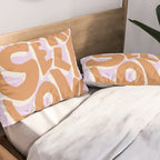 More Self Love | Red Pillow Sham Gallery Image 2