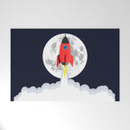 Rocket lift off Welcome Mat Gallery Image 1