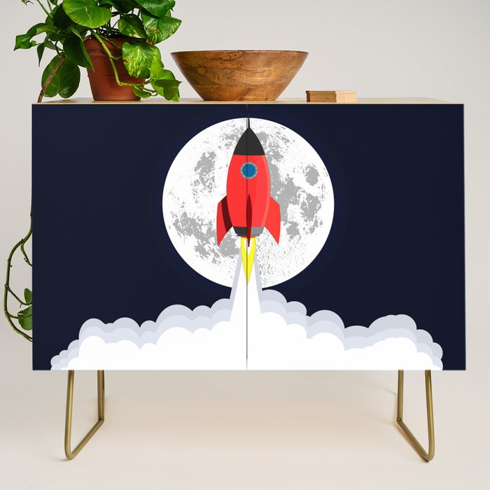 Rocket lift off Credenza Gallery Image 1