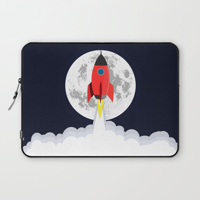 Rocket lift off Laptop Sleeve Gallery Image 1
