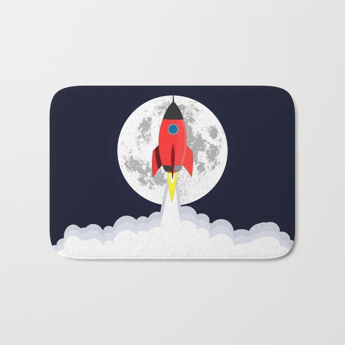 Rocket lift off Bath Mat Gallery Image 1