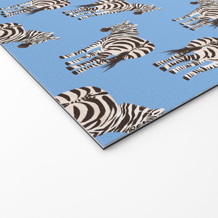 Zebra Welcome Mat Gallery Image 2