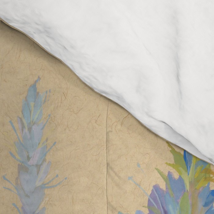 Blue Heron Floral Comforter Gallery Image 4