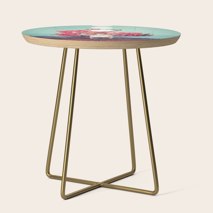 Standing at the Threshold of Time Side Table Gallery Image 1