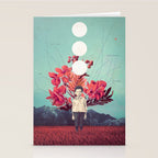 Standing at the Threshold of Time Stationery Card Gallery Image 2