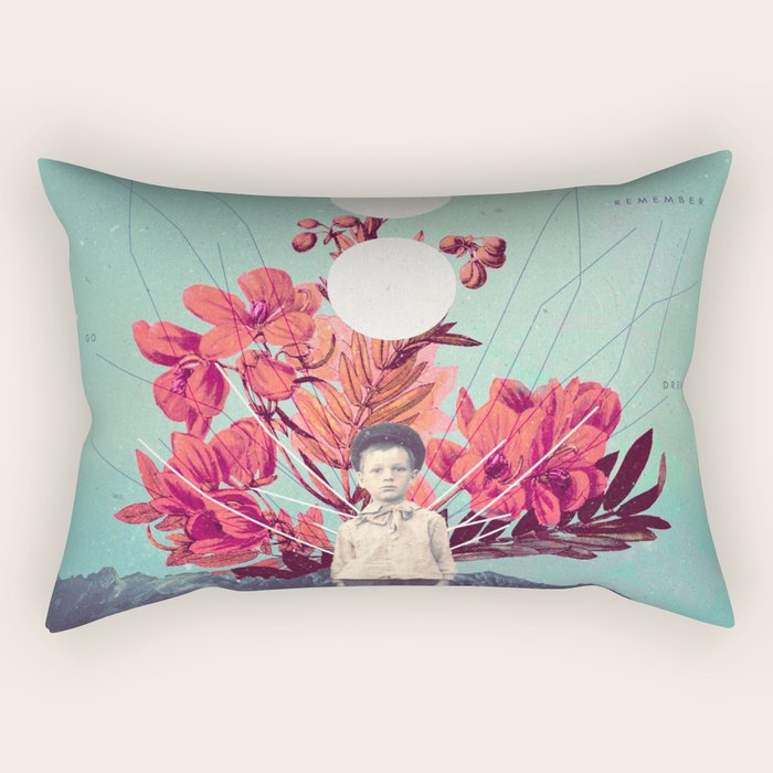 Standing at the Threshold of Time Rectangular Pillow Gallery Image 2