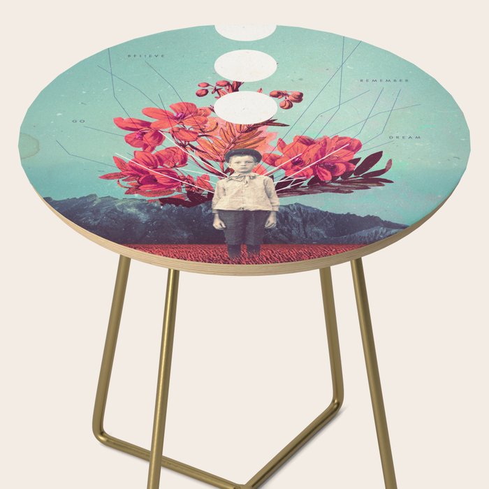 Standing at the Threshold of Time Side Table Gallery Image 2