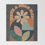 Have A Nice Day 7 Throw Blanket Gallery Image 2