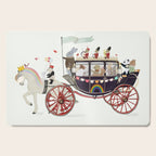 the rainbow carriage Cutting Board Gallery Image 1