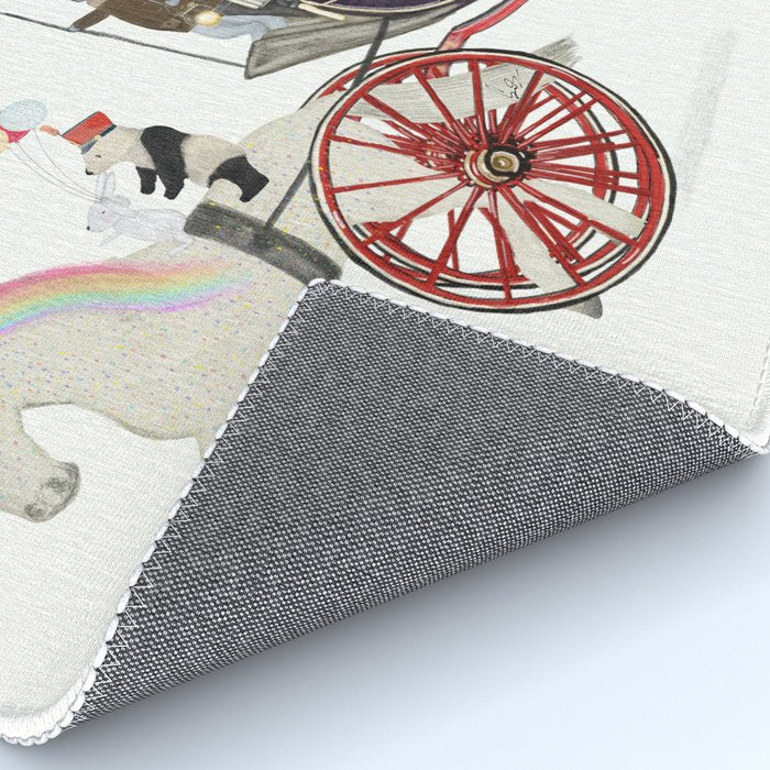 the rainbow carriage Rug Gallery Image 4