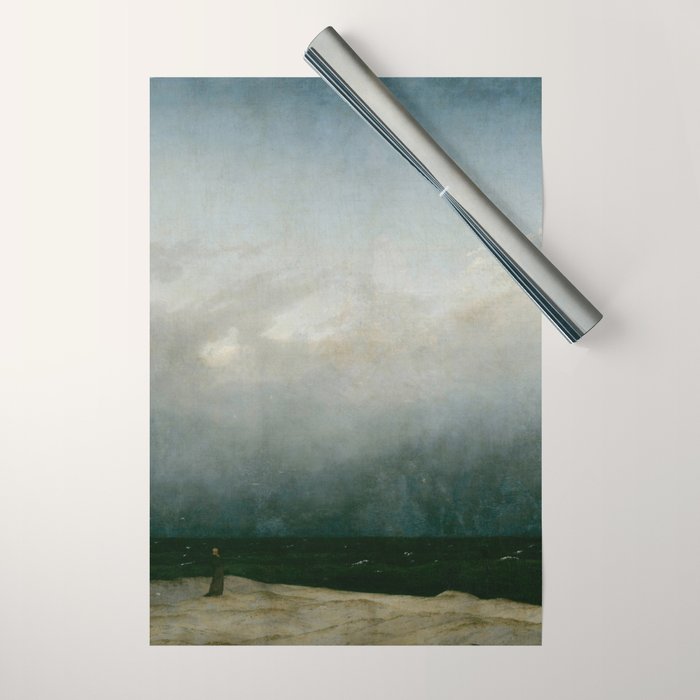 Caspar David Friedrich - The Monk by the Sea Wrapping Paper Gallery Image 1