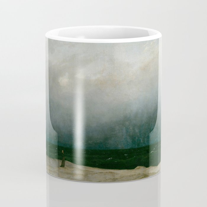 Caspar David Friedrich - The Monk by the Sea Coffee Mug Gallery Image 4