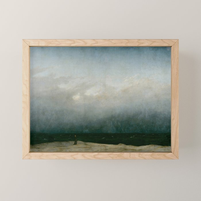 Caspar David Friedrich - The Monk by the Sea Mini Art Print Gallery Image 1