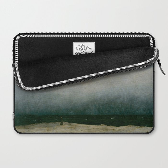 Caspar David Friedrich - The Monk by the Sea Laptop Sleeve Gallery Image 2