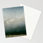 Caspar David Friedrich - The Monk by the Sea Stationery Card Gallery Image 2