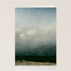 Caspar David Friedrich - The Monk by the Sea Stationery Card Gallery Image 2