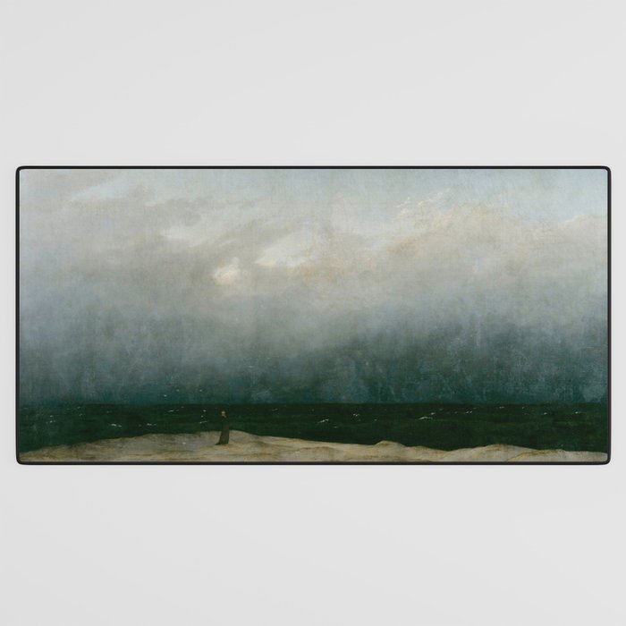 Caspar David Friedrich - The Monk by the Sea Desk Mat Gallery Image 3