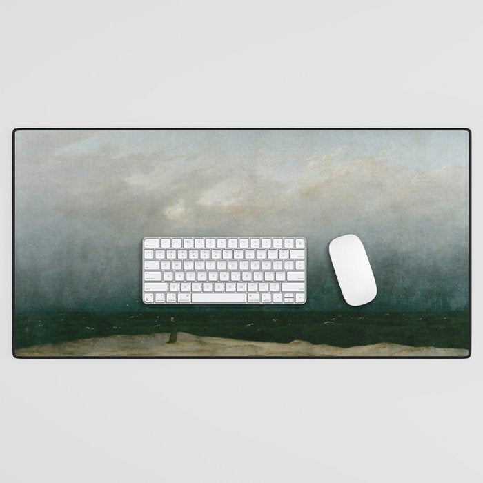 Caspar David Friedrich - The Monk by the Sea Desk Mat Gallery Image 1