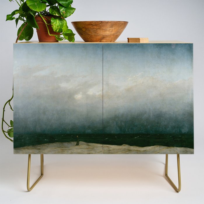 Caspar David Friedrich - The Monk by the Sea Credenza Gallery Image 1