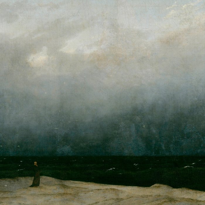 Caspar David Friedrich - The Monk by the Sea Coffee Mug Gallery Image 2