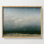 Caspar David Friedrich - The Monk by the Sea Serving Tray Gallery Image 1