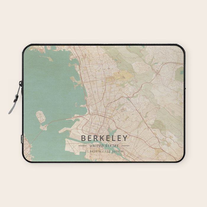 Berkeley, United States - Vintage Laptop Sleeve Gallery Image 1