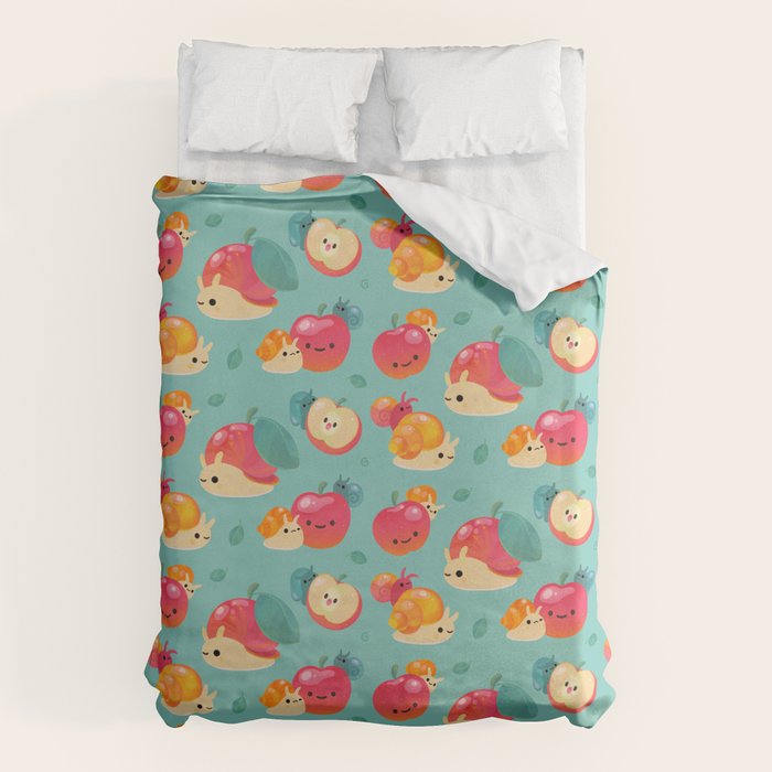 Apple snail Duvet Cover Gallery Image 6