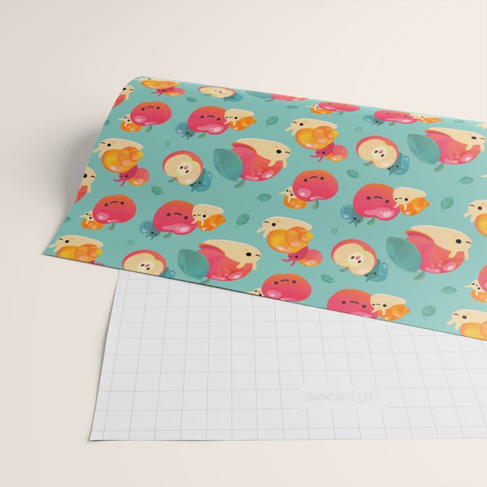 Apple snail Wrapping Paper Gallery Image 2