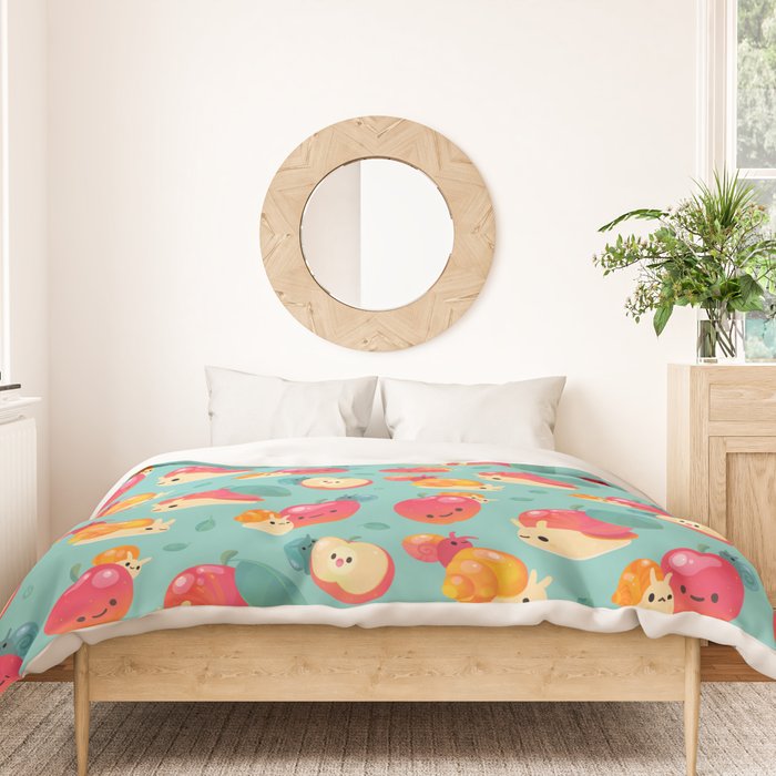 Apple snail Duvet Cover Gallery Image 3