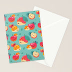 Apple snail Stationery Card Gallery Image 2