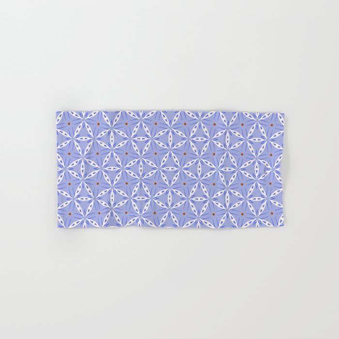 Rustic Mediterranean Mosaic Tiles Bath Towel Gallery Image 1