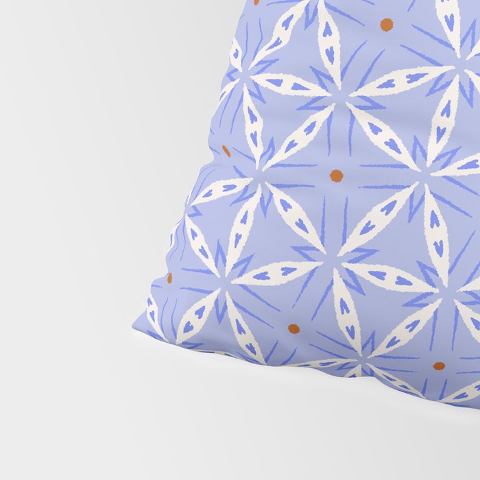 Rustic Mediterranean Mosaic Tiles Pillow Sham Gallery Image 4