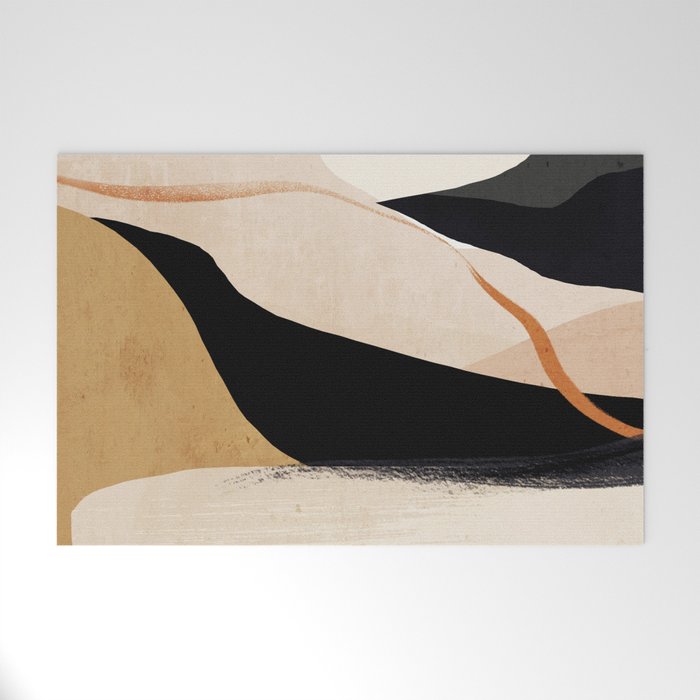 Abstract Art Landscape 37 Welcome Mat Gallery Image 1