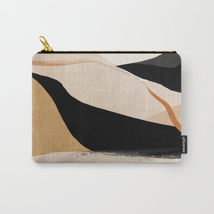 Abstract Art Landscape 37 Carry All Pouch Gallery Image 1