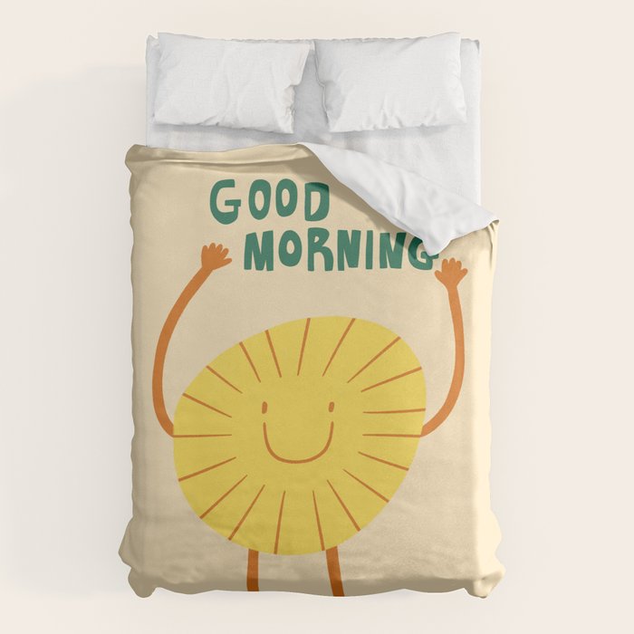 Good morning  Duvet Cover Gallery Image 6