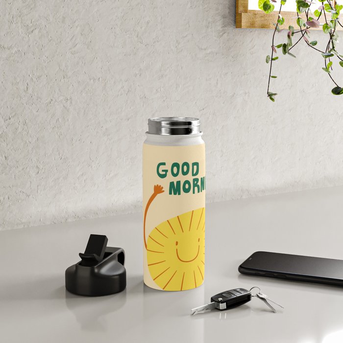 Good morning  Water Bottle Gallery Image 4