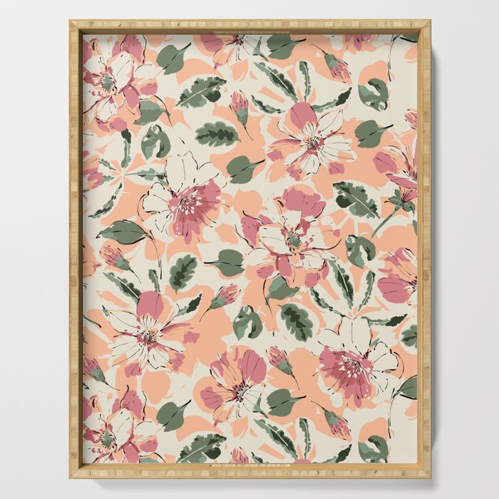 Modern tropical garden PF01 Serving Tray Gallery Image 1